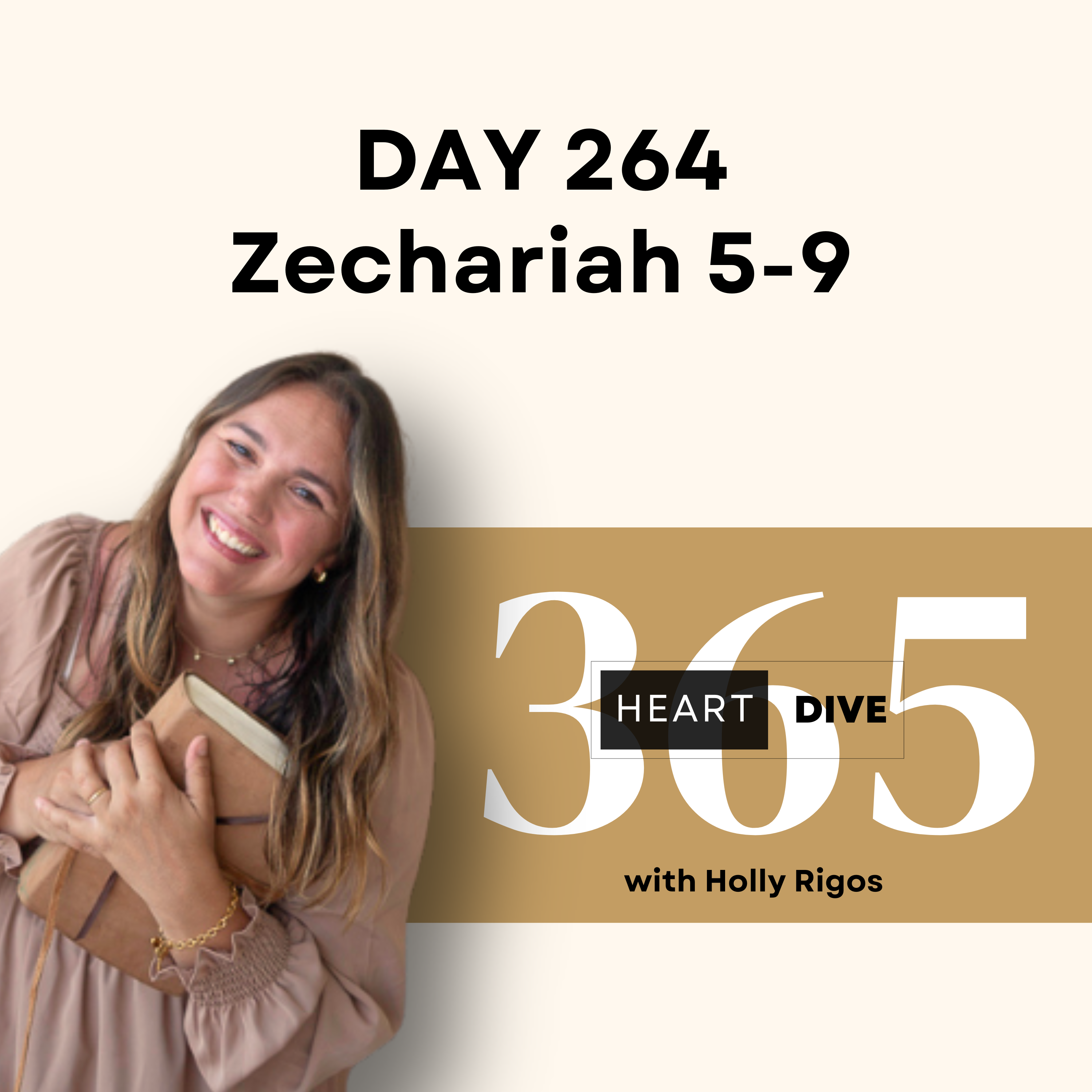 Days 264 Zechariah 5-9 | Daily One Year Bible Study | Audio Bible Reading with Commentary