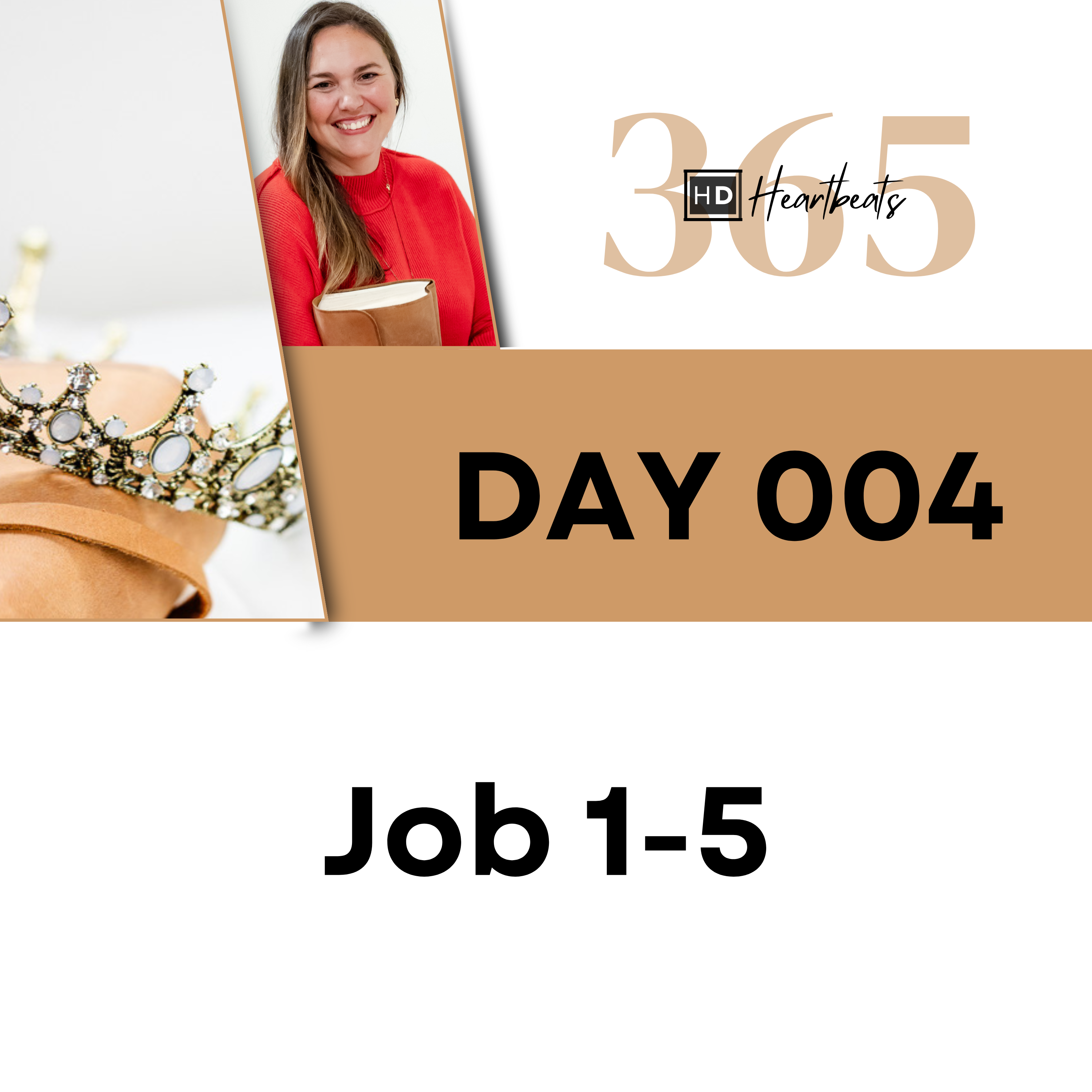 Day 004 Job 1-5 | Heartbeat of God | 2025 Bible Study & Commentary