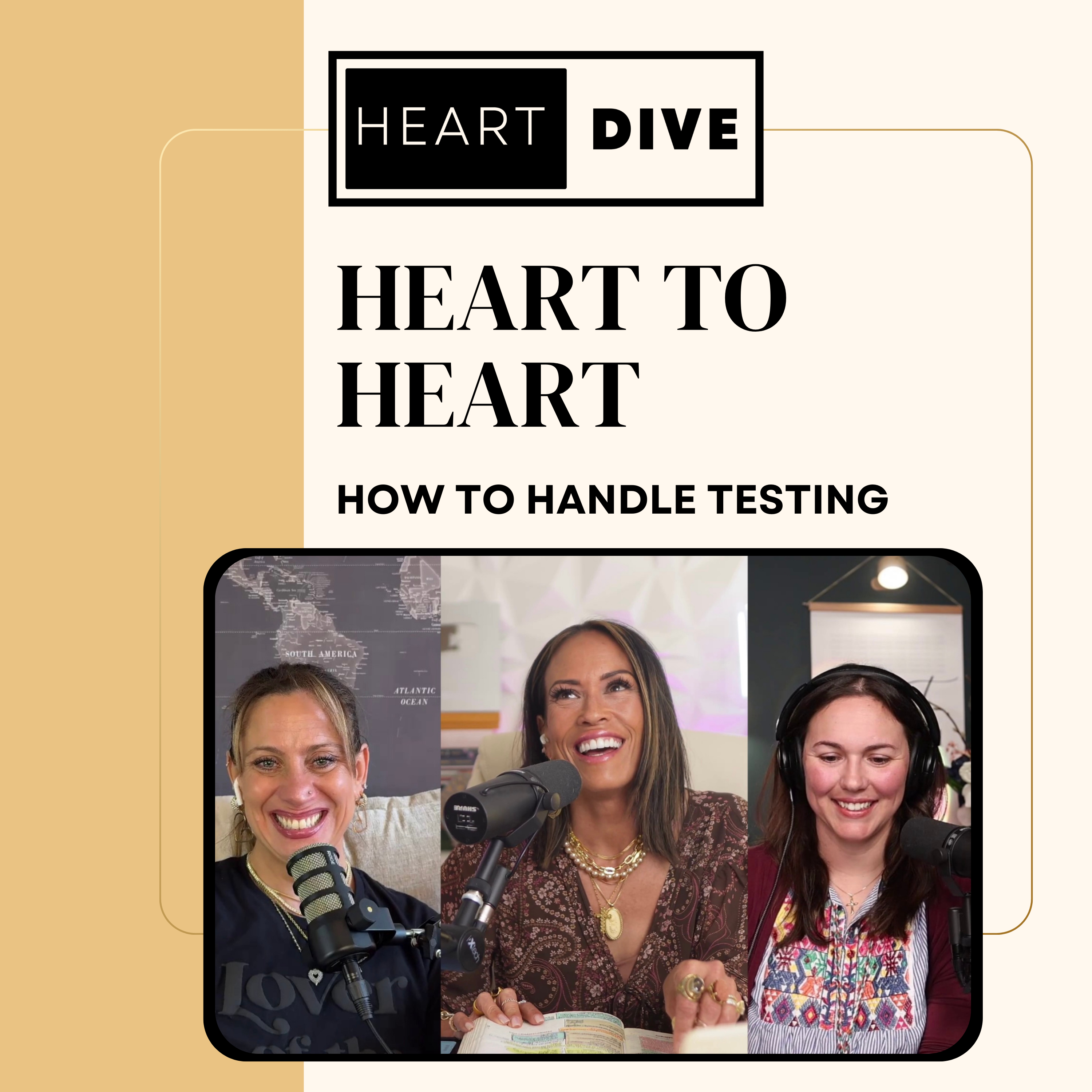 How to Handle Testing | Real Conversations | Heart to Heart | 1 Samuel 15-17 | Bible Study