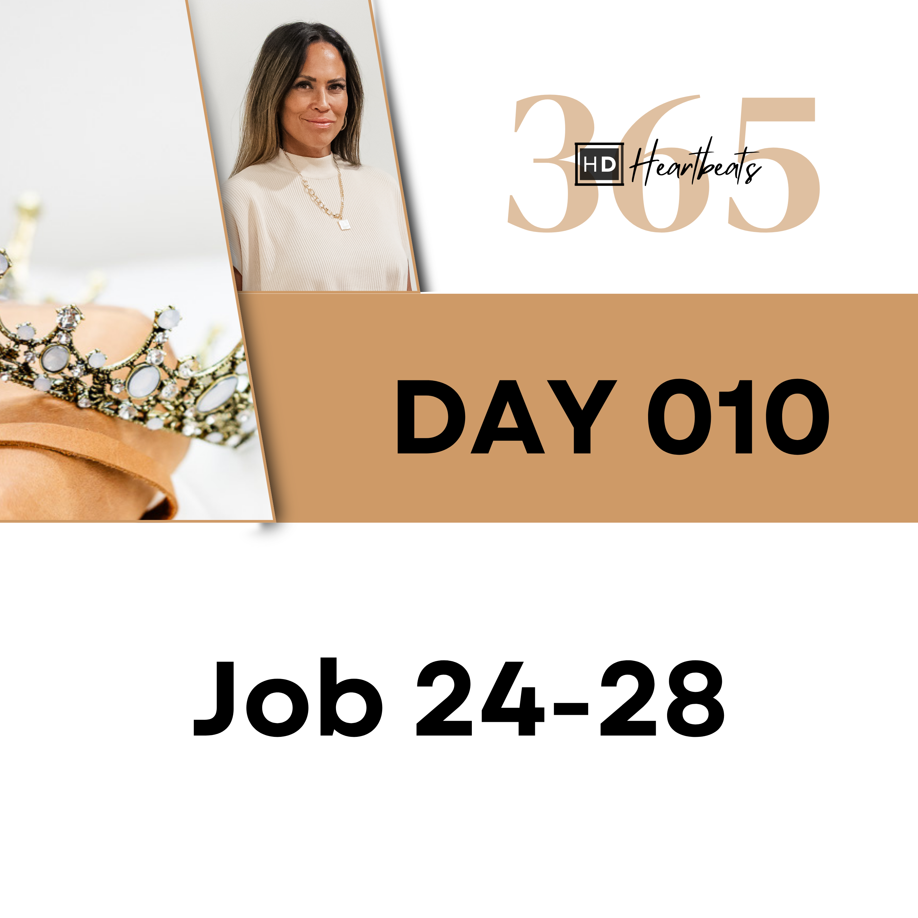 Day 010 Job 24-28 | Heartbeat of God | 2025 Bible Study & Commentary