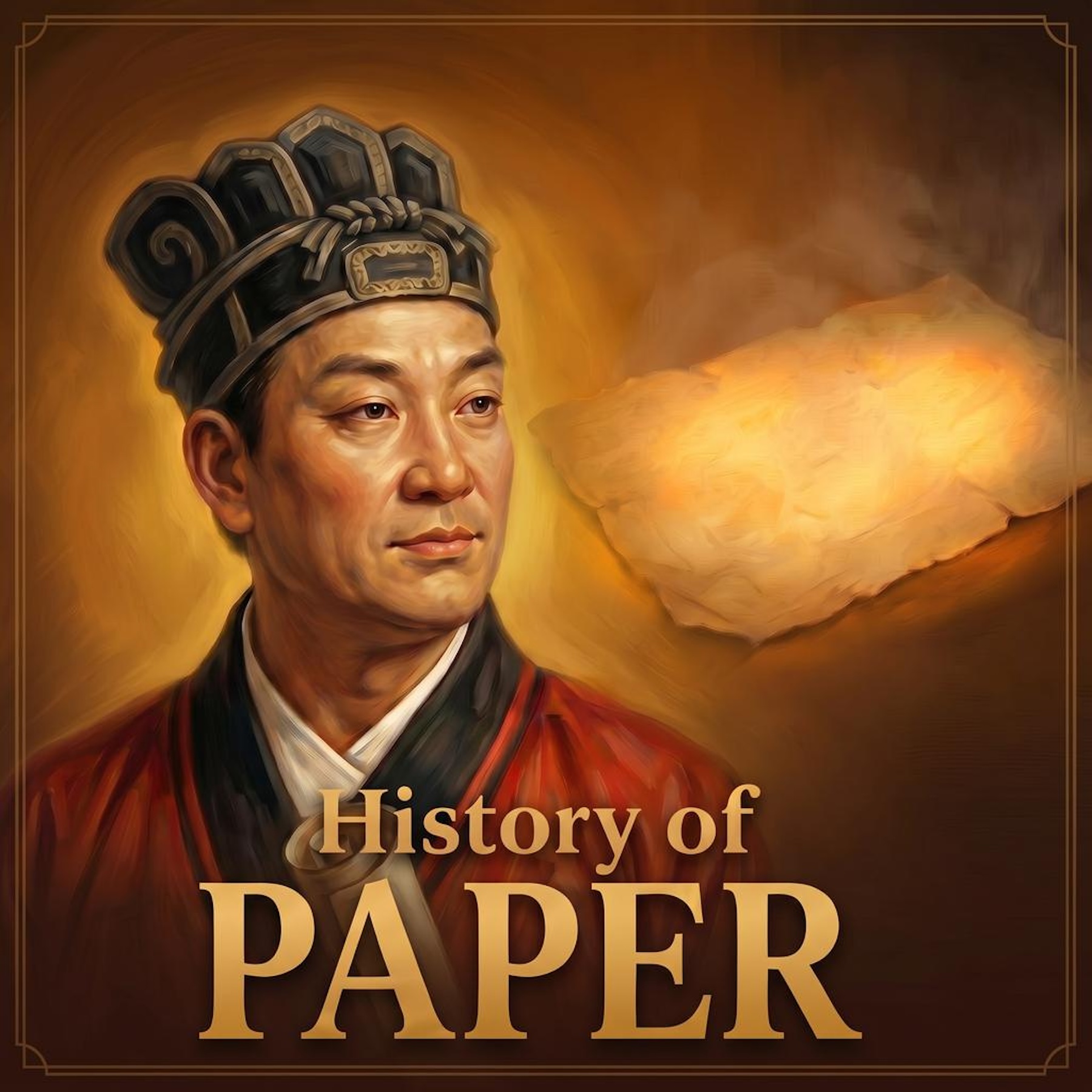 The Hidden History of Paper: How a Chinese Eunuch, a Lost Battle, and an Accidental Discovery Built the Modern World episode artwork