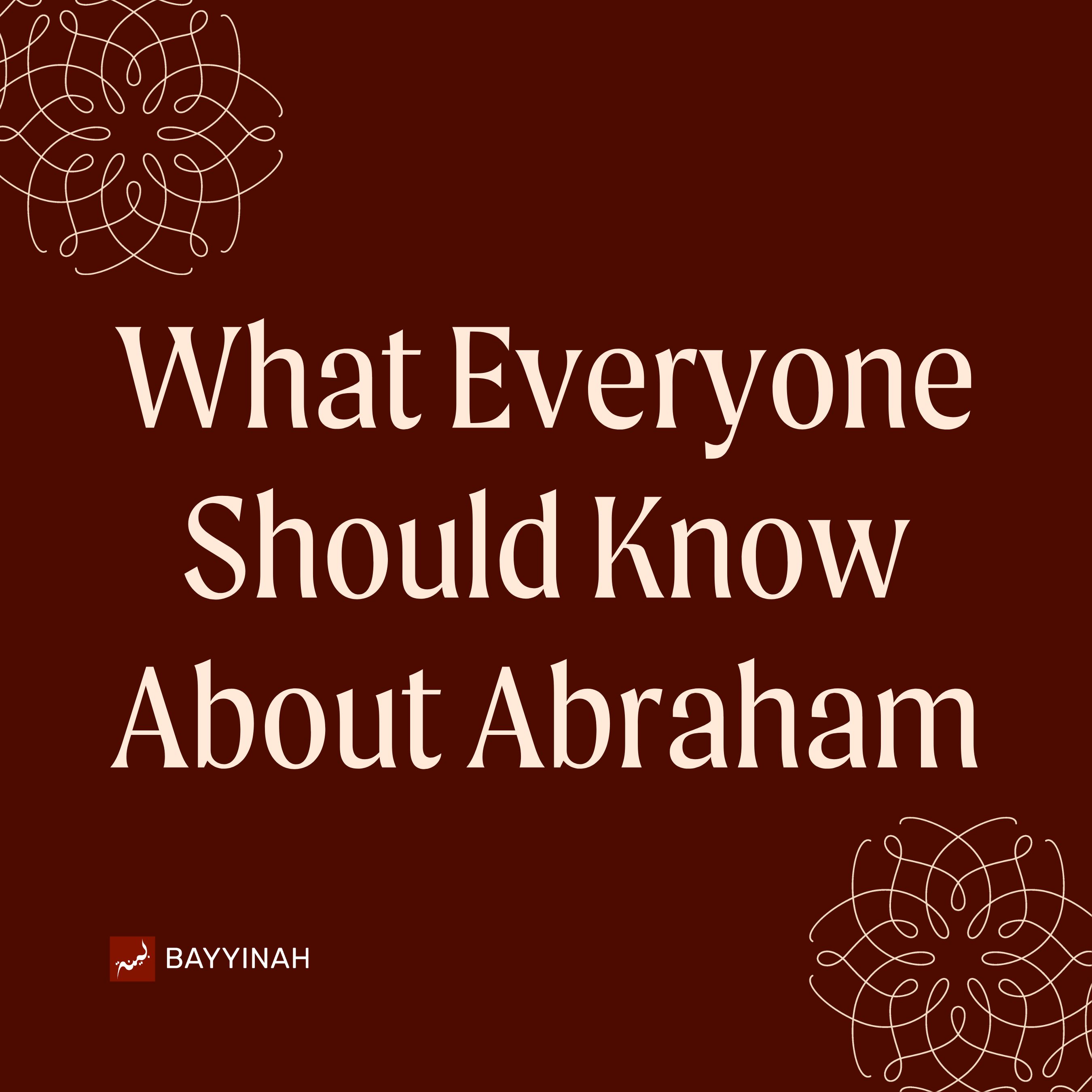 He Was the Lone Questioner | Abraham Series | Dhul Hijjah 2025 podcast