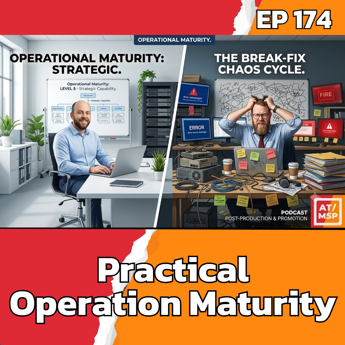 Practical Steps to Build Real Operational Maturity in Your MSP | EP174 episode artwork