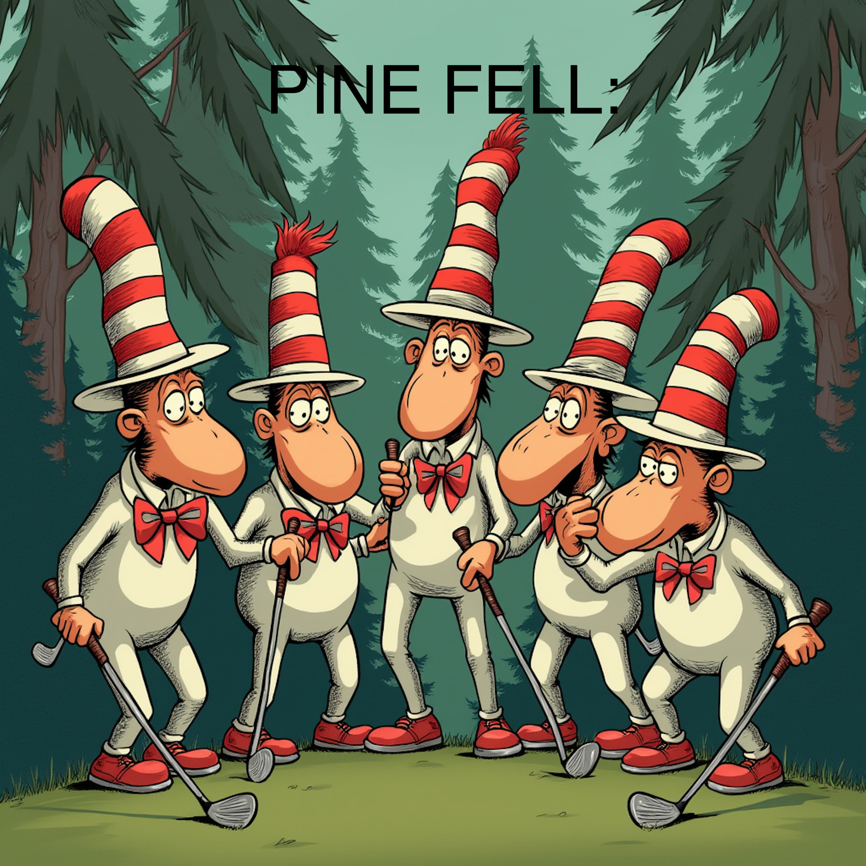 Pine Fell: A Golfer's Story Image